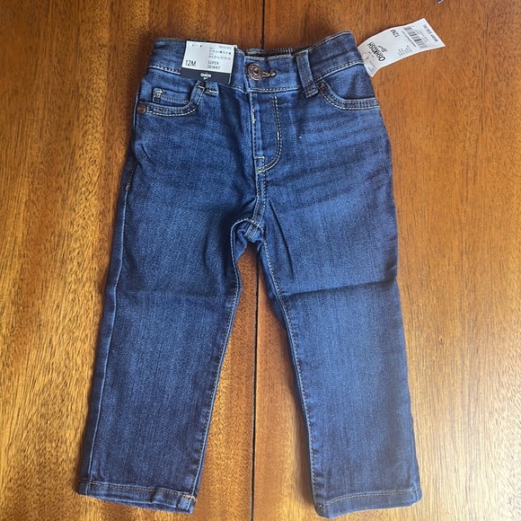 NWT Oshkosh 2 Pair Jeans Bundle, Size 12 Months - Picture 5 of 11